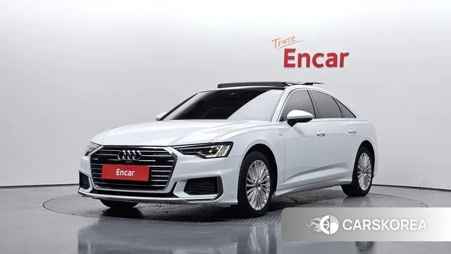 Audi A6 (C8) 2020 Белый из Кореи