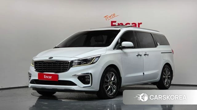 Kia The New Carnival 2018 Белый из Кореи