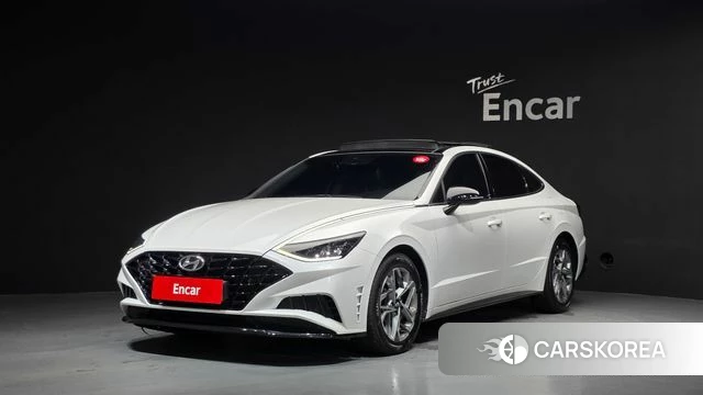 Hyundai Sonata (DN8) 2021 Белый из Кореи