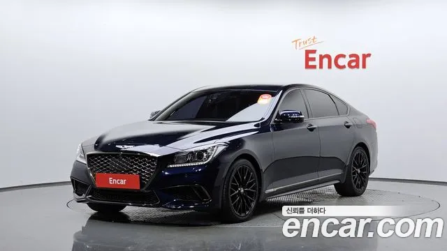 Genesis G80 2018 Синий из Кореи