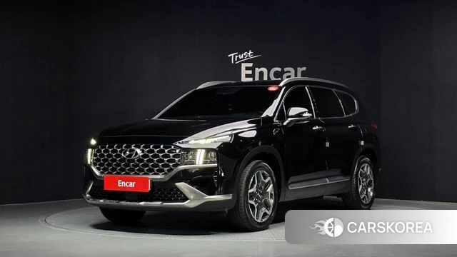 Hyundai The New Santa Fe 2023 Черный из Кореи
