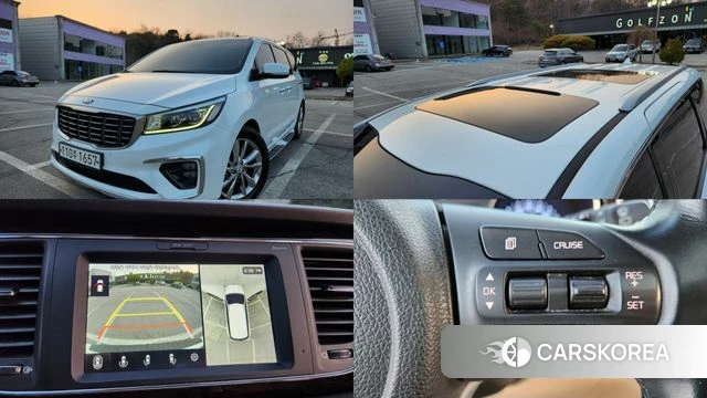 Kia The New Carnival 2019 Белый из Кореи