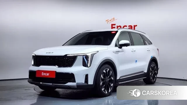 Kia The New Sorento 4th Generation 2023 Белый из Кореи