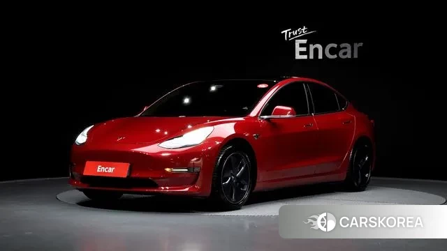 Tesla Model 3 2020 Красный из Кореи