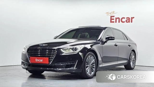 Genesis EQ900 2018 Черный из Кореи