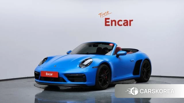 Porsche 911(992) 2023 Синий из Кореи