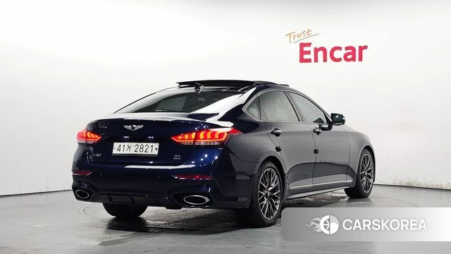 Genesis G80 2018 Синий из Кореи
