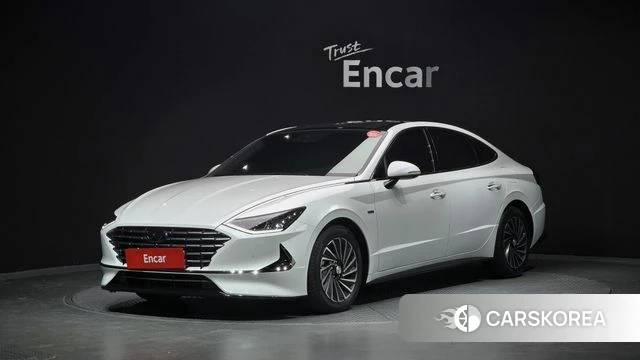 Hyundai Sonata Hybrid (DN8) 2019 Белый из Кореи