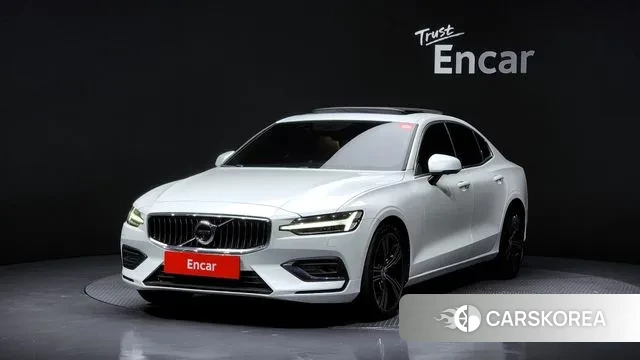 Volvo S60 3rd generation 2021 Белый из Кореи