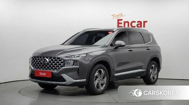 Hyundai The New Santa Fe 2021 Серый из Кореи