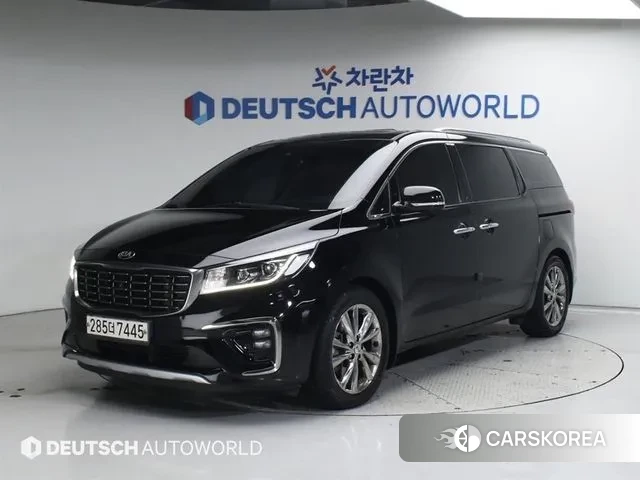 Kia The New Carnival 2019 Черный из Кореи