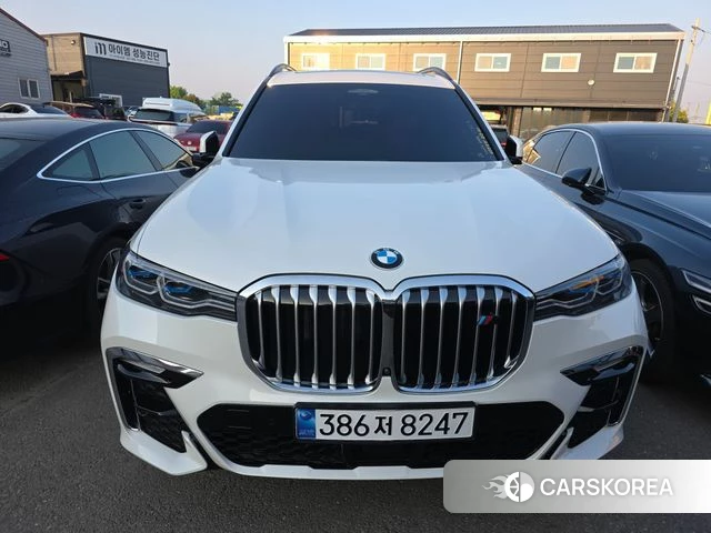BMW X7 (G07) 2019 Белый из Кореи