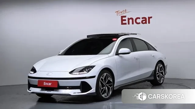 Hyundai Ionic 6 2024 Белый из Кореи