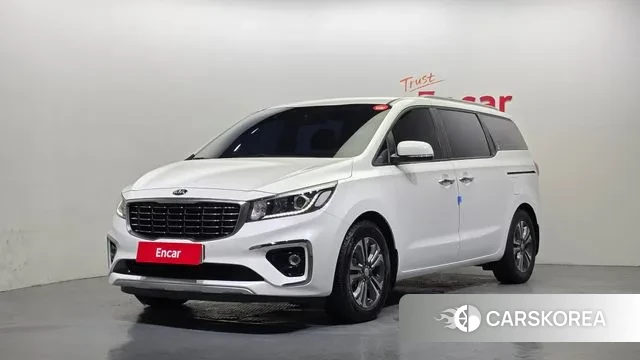 Kia The New Carnival 2019 Белый из Кореи