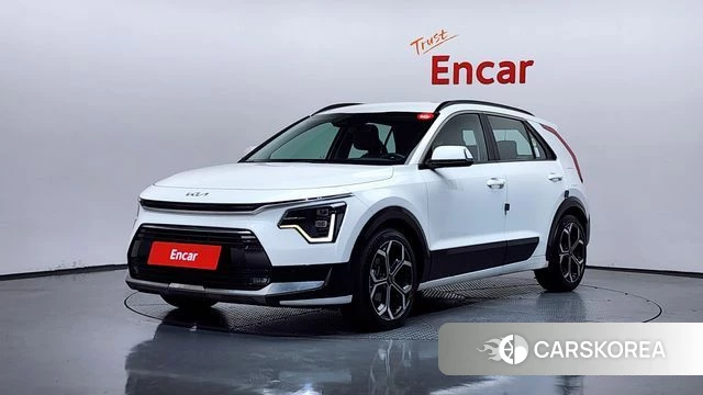 Kia Di Ol Nu Niro 2022 Белый из Кореи