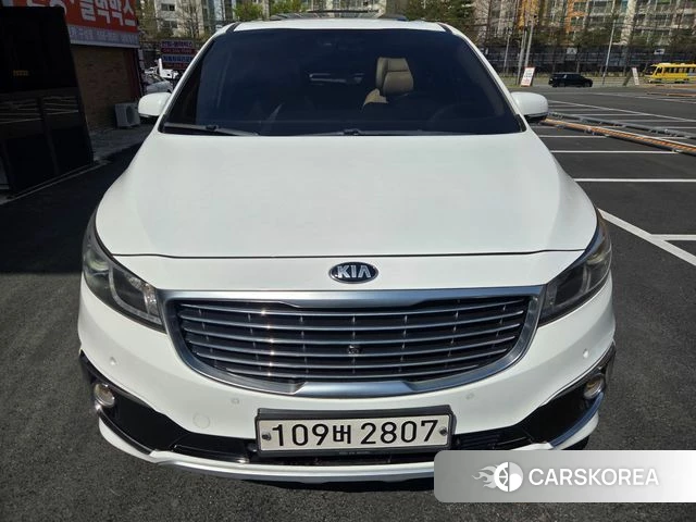 Kia All New Carnival 2018 Белый из Кореи