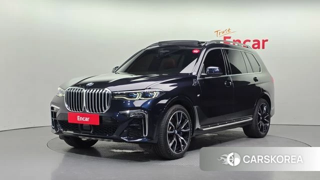 BMW X7 (G07) 2022 Синий из Кореи