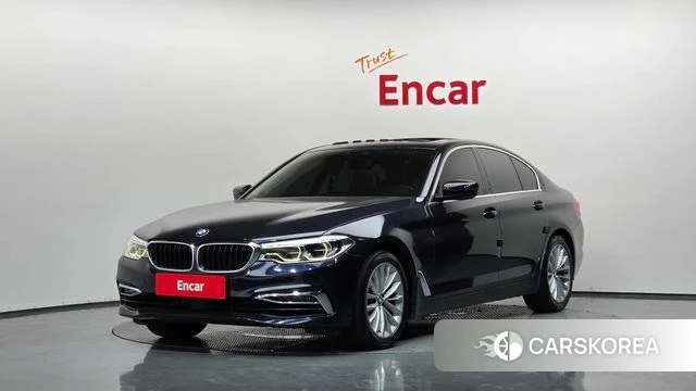 BMW 5 Series (G30) 2019 Синий из Кореи