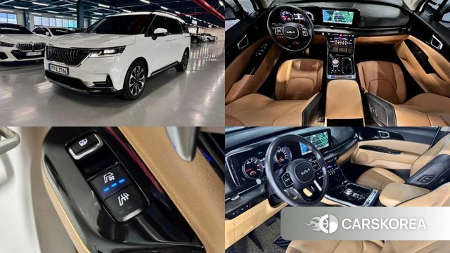 Kia Carnival 4th generation 2022 Белый из Кореи