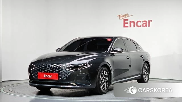 Hyundai The New Grandeur IG Hybrid 2021 Серый из Кореи