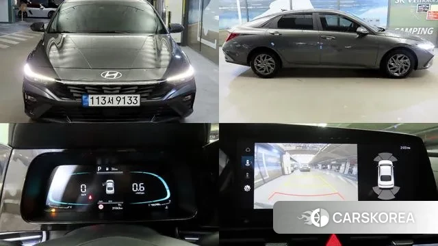 Hyundai Avante (CN7) 2023 Серый из Кореи