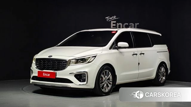 Kia The New Carnival 2018 Белый из Кореи