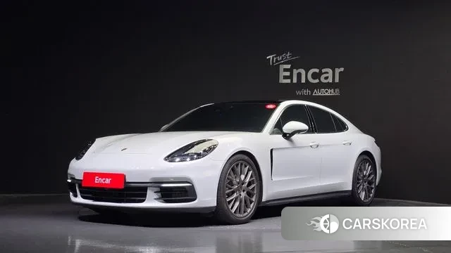 Porsche Panamera (971) 2018 Белый из Кореи