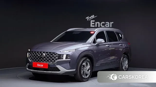 Hyundai The New Santa Fe 2022 Серый из Кореи