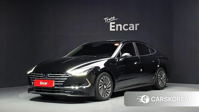 Hyundai Sonata Hybrid (DN8) 2021 Черный из Кореи
