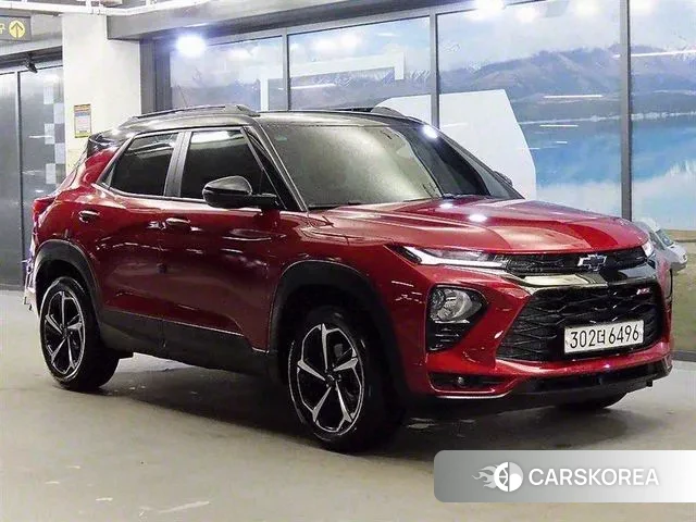 Chevrolet (GM Daewoo) Trailblazer 2020 Красный из Кореи