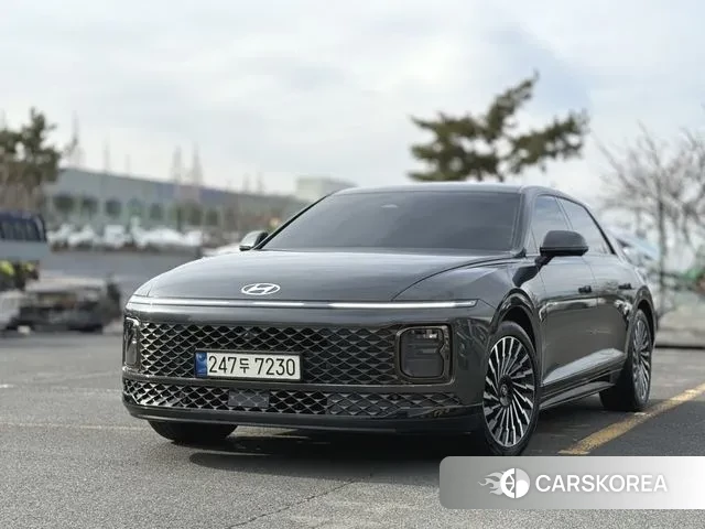 Hyundai Grandeur Hybrid (GN7) 2023 Серый из Кореи