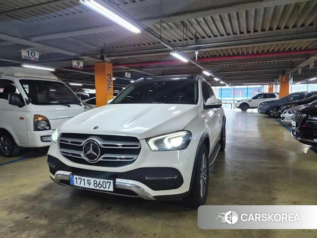 Mercedes-Benz GLE-Class W167 2021 Белый из Кореи