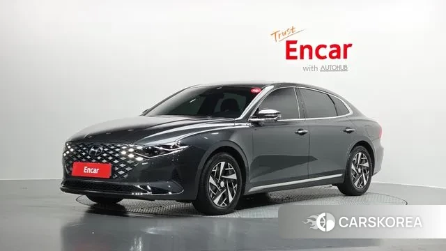 Hyundai The New Grandeur IG Hybrid 2023 Серый из Кореи
