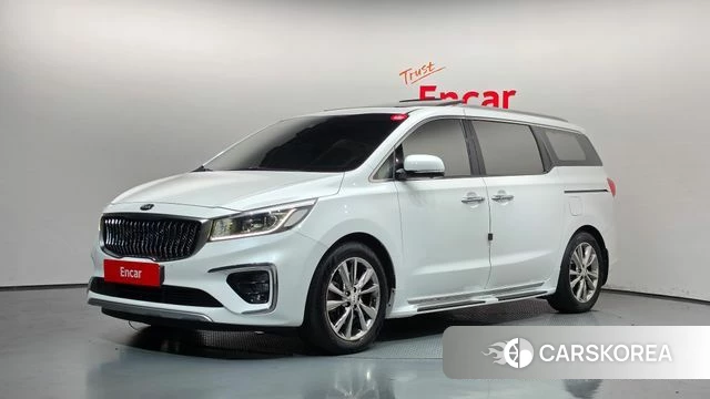 Kia The New Carnival 2018 Белый из Кореи