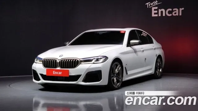 BMW 5 Series (G30) 2021 Белый из Кореи