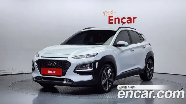 Hyundai Kona 2019 Белый из Кореи