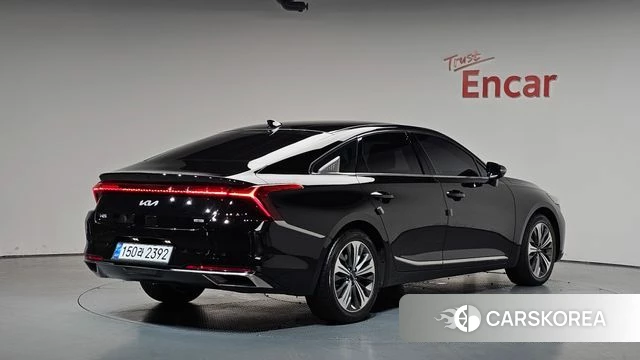 Kia K8 Hybrid 2021 Черный из Кореи