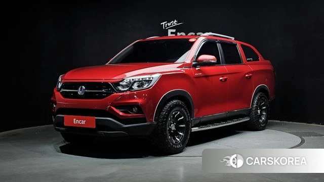 Ssangyong Rexton Sports 2019 Красный из Кореи