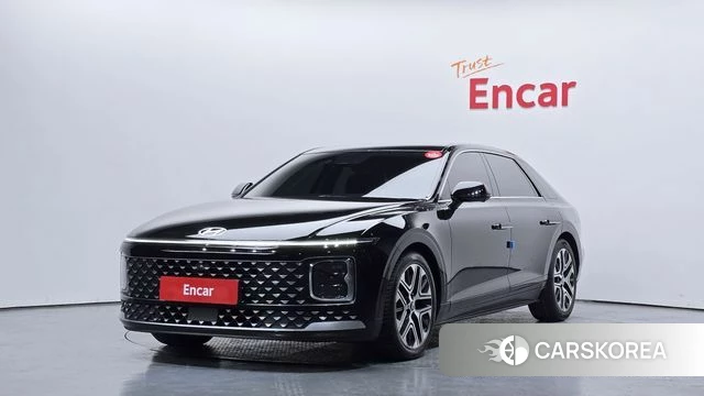 Hyundai Grandeur (GN7) 2023 Черный из Кореи