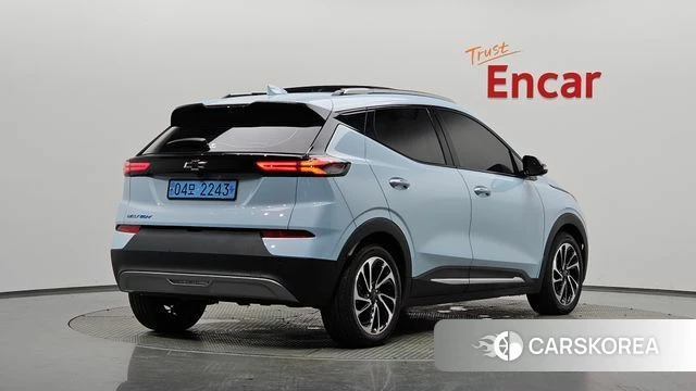 Chevrolet (GM Daewoo) Bolt EUV 2023 Небесно-голубой из Кореи