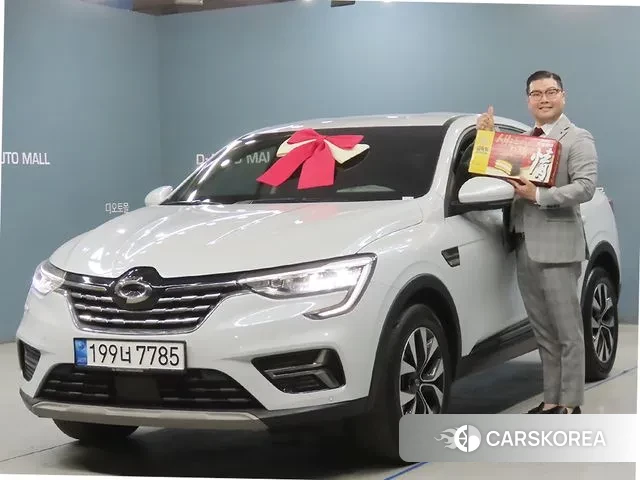 Renault Korea (Samsung) XM3 2022 Белый из Кореи