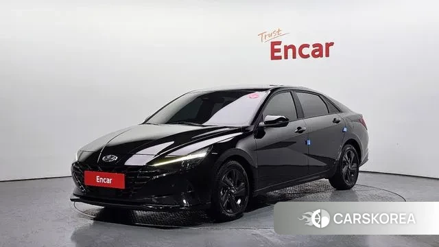 Hyundai Avante (CN7) 2022 Черный из Кореи