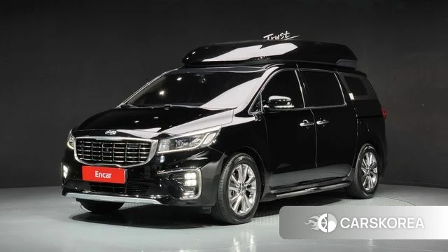 Kia The New Carnival 2018 Черный из Кореи