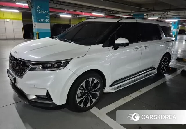 Kia Carnival 4th generation 2021 Белый из Кореи