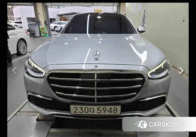 Mercedes-Benz S-Class W223 2024 Серебряный из Кореи