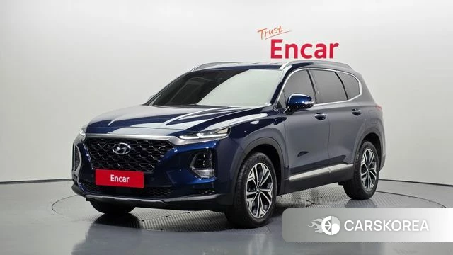 Hyundai Santa Fe TM 2018 Синий из Кореи