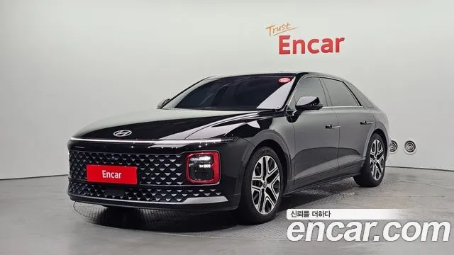 Hyundai Grandeur (GN7) 2023 Черный из Кореи