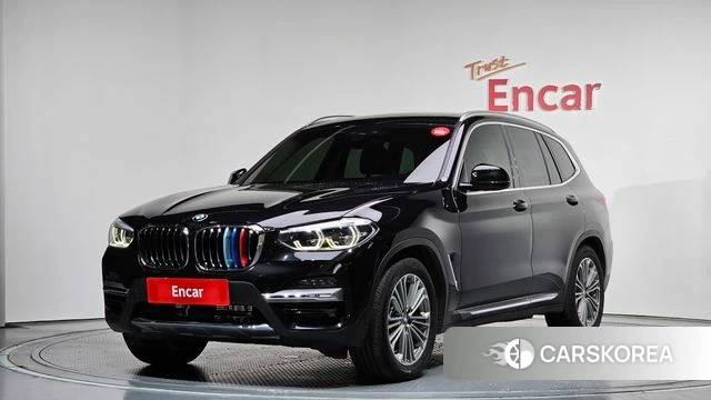 BMW X3 (G01) 2020 Черный из Кореи