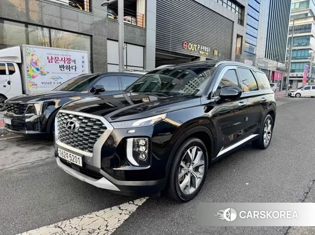 Hyundai Palisade 2021 Черный двухцветный из Кореи