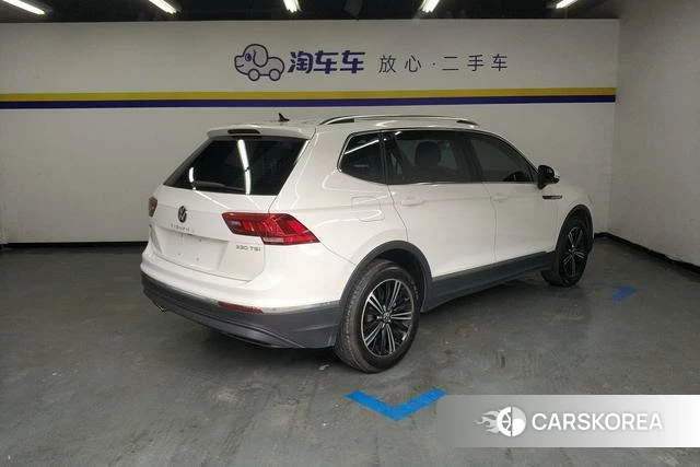Volkswagen Tiguan L 2021 Белый из Китая